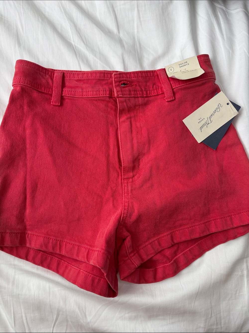 NWT Universal Thread High-Waist Red Shorts